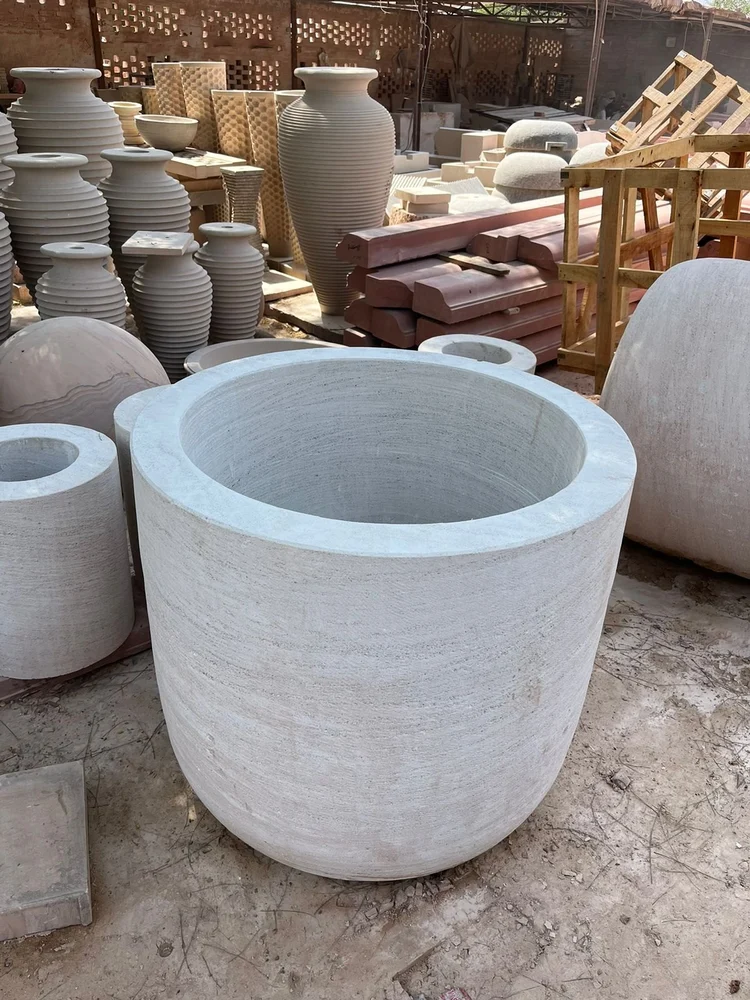 20 inch Stone Garden Planter